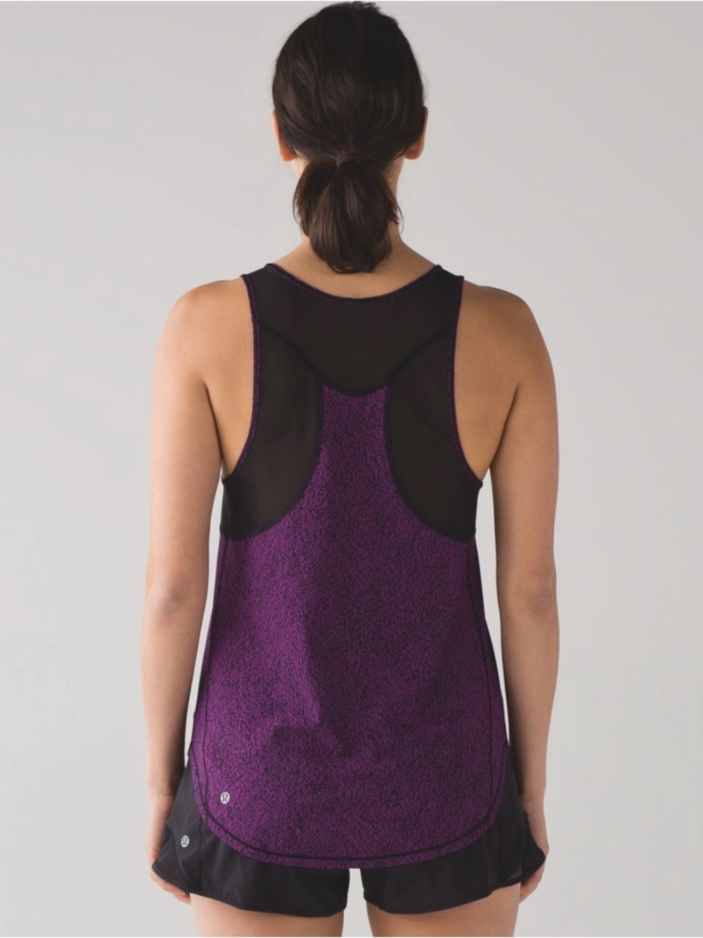 Lululemon Sculpt Tank II Purple And Black Size 8